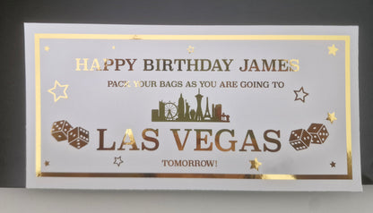 We are going to Las Vegas Ticket