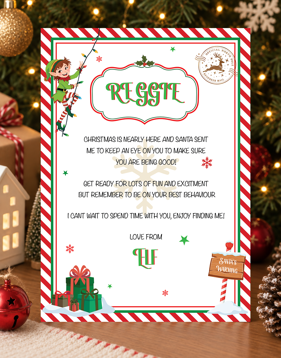 Letter from Elf