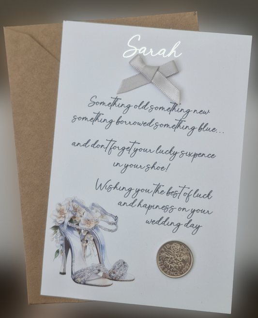 Bridal Sixpence Keepsake